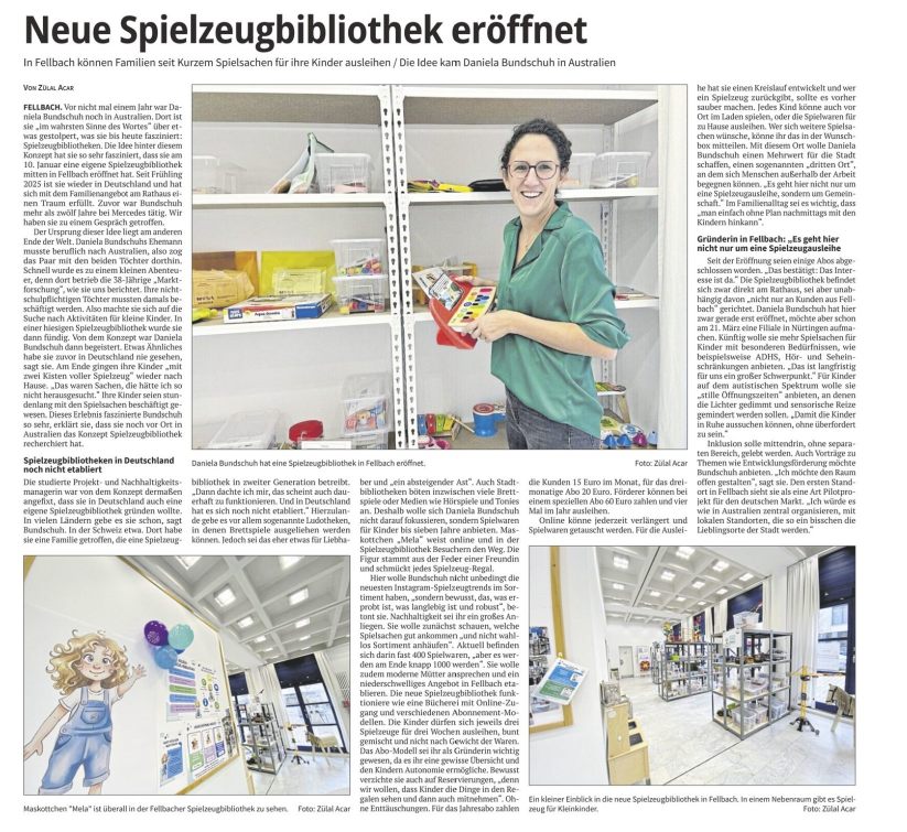 Artikel Zeitungsverlag Waiblingen